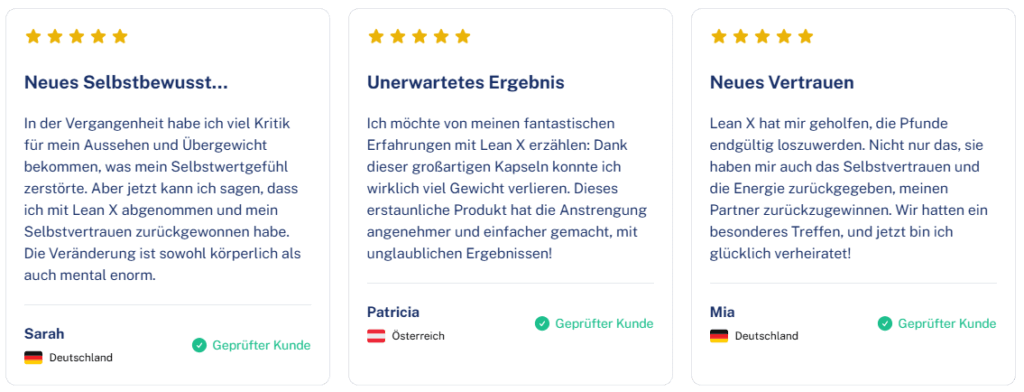 Lean X Erfahrungen